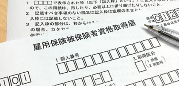 これで安心！雇用保険被保険者資格取得届の書き方と申請時の注意